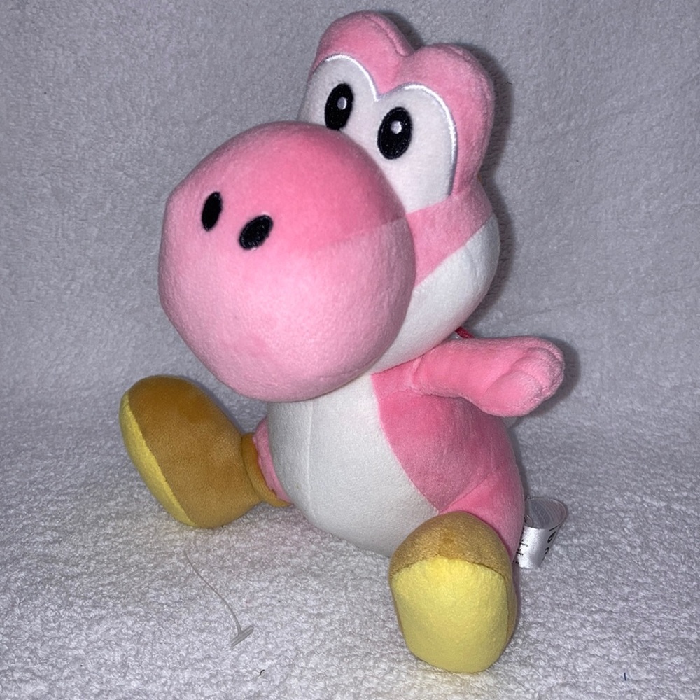 Super Mario Nintendo little buddy pink Yoshi
